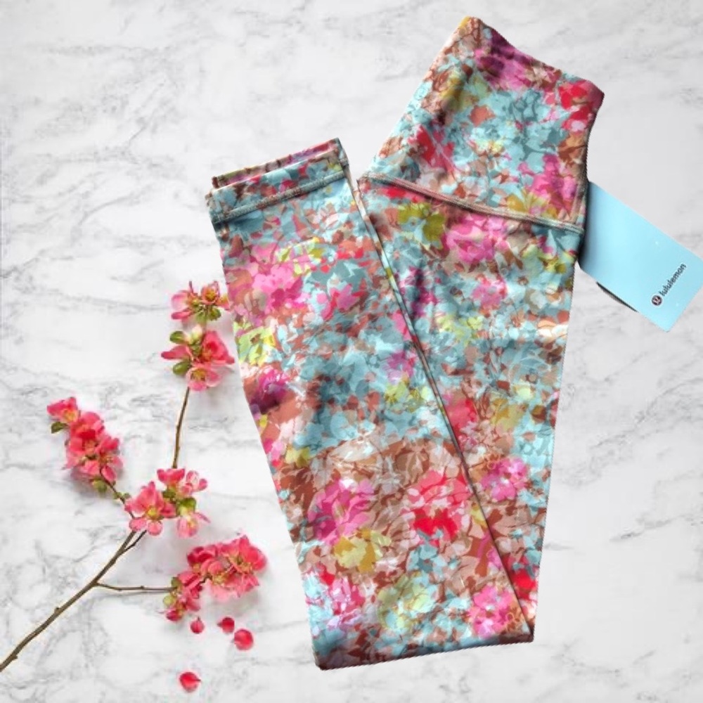 Lululemon Align Pant 25” Inflorescence Multi